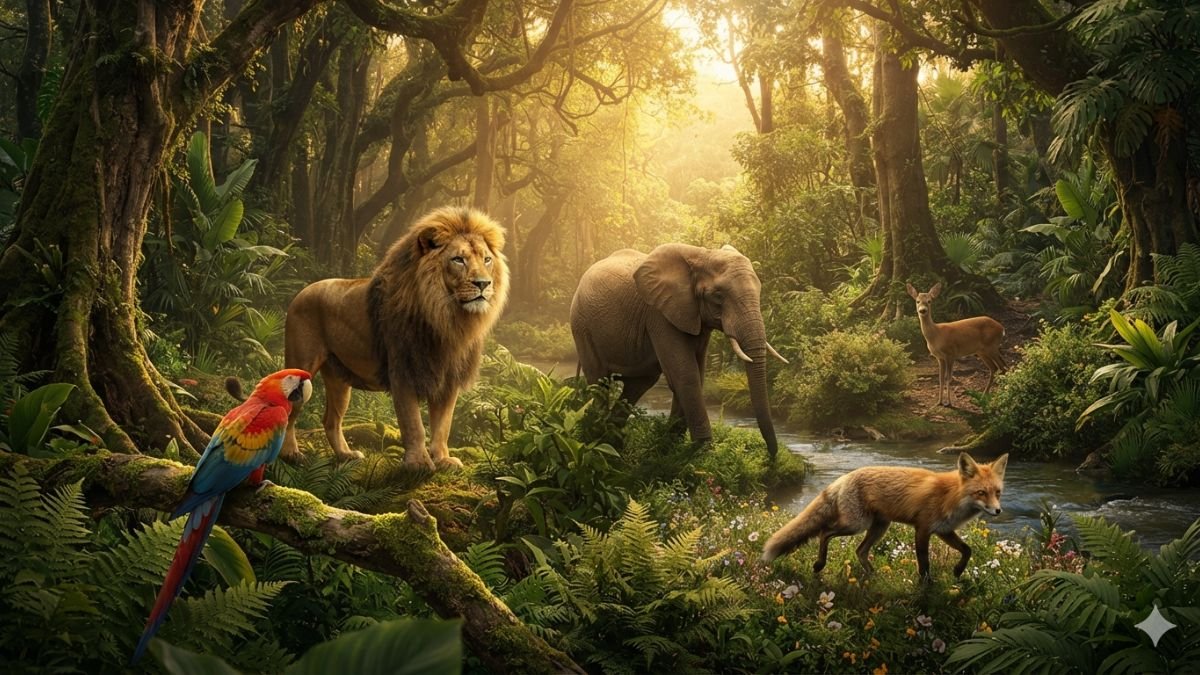 Animals in nature